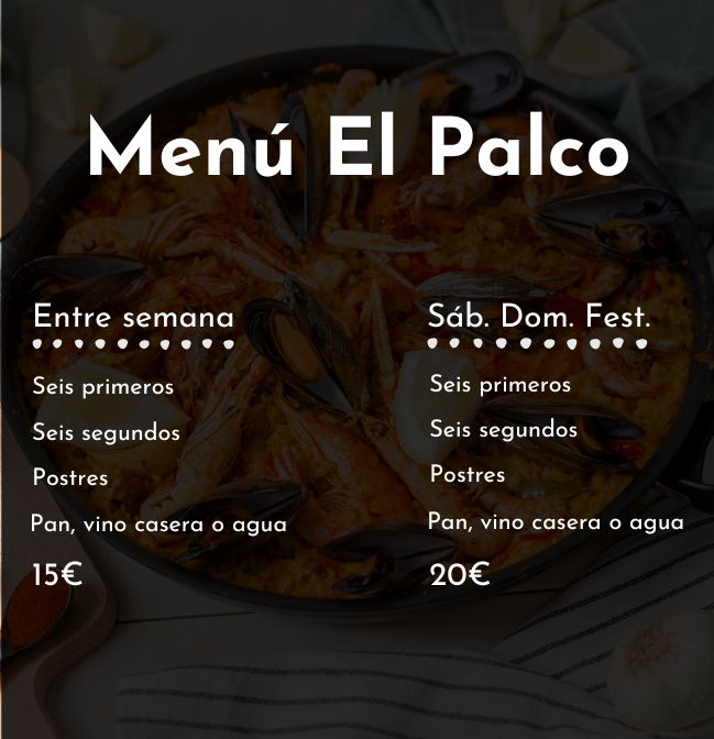 Menu el palco 1